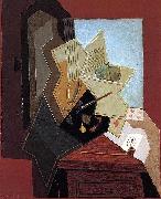 Juan Gris The Painter's Window oil